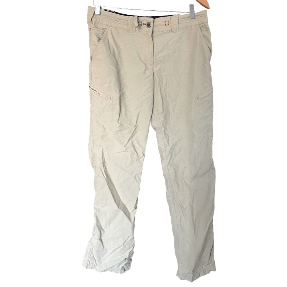 ExOfficio Tan‎ Women’s Performance Travel Cargo Pants 8